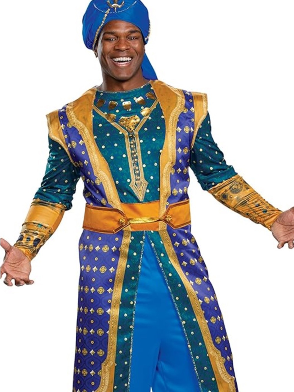 Aladdin Genie Costume for Men - XL